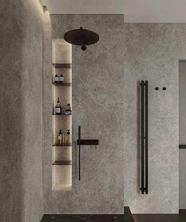 نمونه ای از شلف حمام سرامیکی