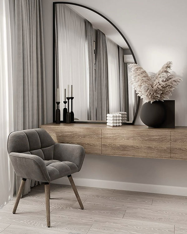 استفاده از صندلی پایه بلند در اتاق خواب های کوچک