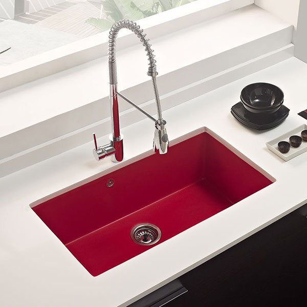 نمونه ای از سینک رنگی