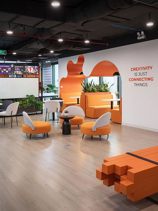 نمونه ای از تناسب محیط اداری با برند کارفرما