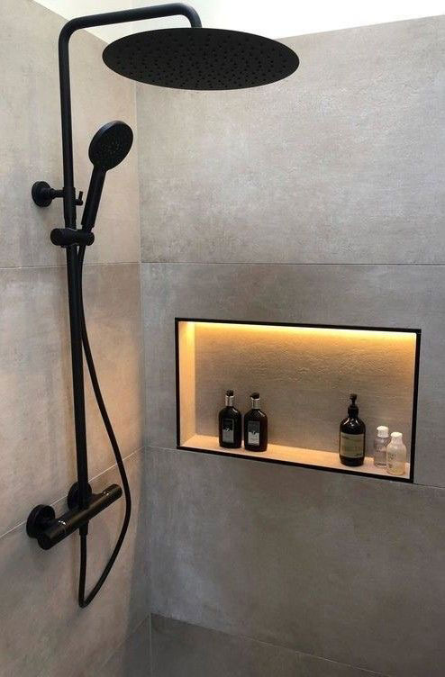 شلف مینیمال در حمام