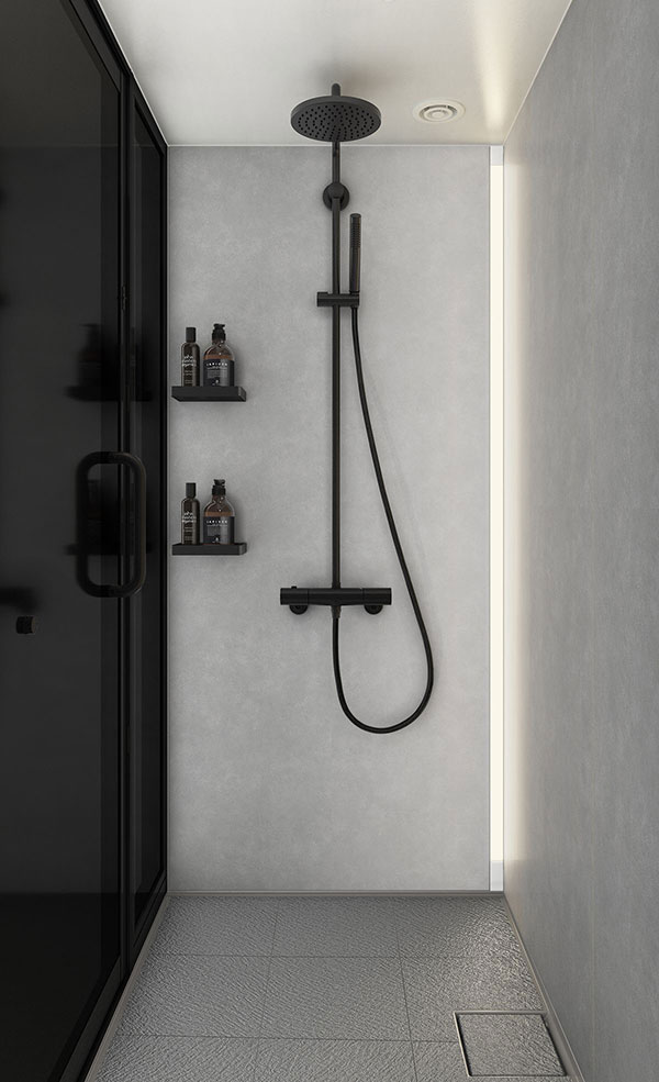 نمونه از دوش و دوش دستی