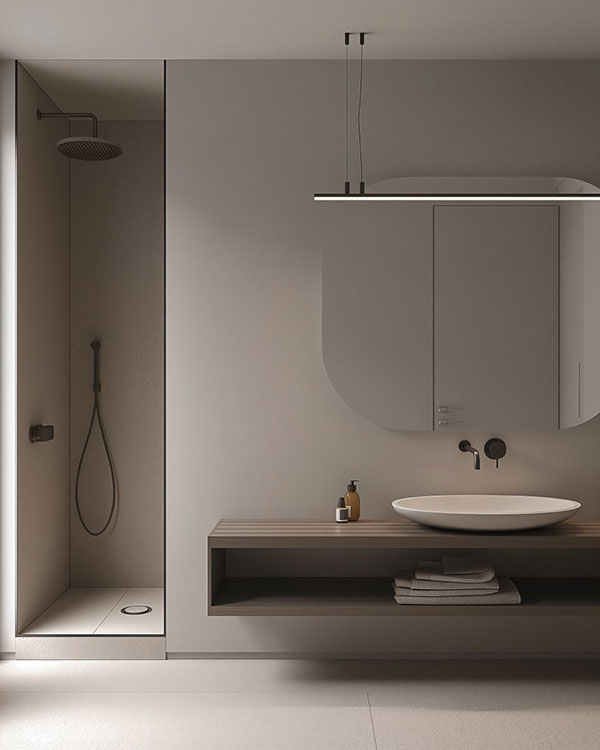 استفاده از روشوییهای دیواری به شما این امکان را میدهند از فضای کف بیشتر استفاده کنید همزمان طراحی مدرنتری ایجاد می کنند.