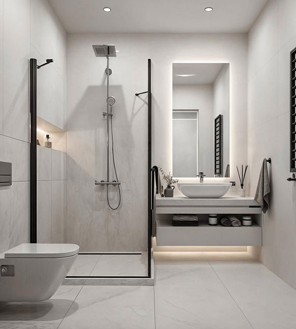 نمونه ای از حمام بازسازی شده