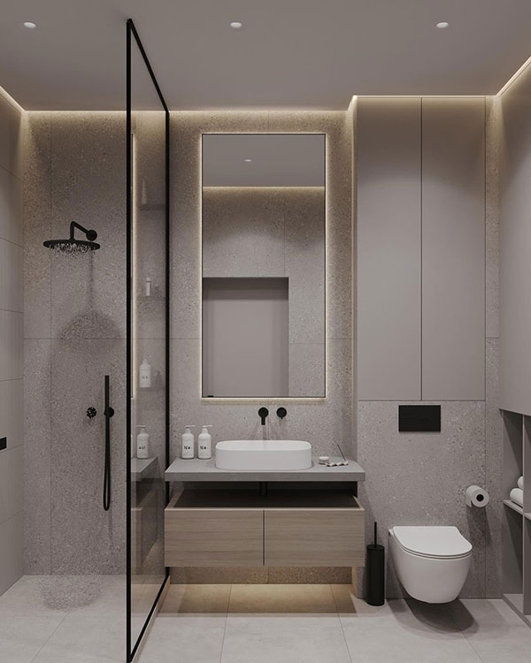 ایده برای بازسازی حمام