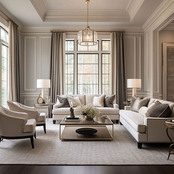 نمونه ای از بازسازی پذیرایی