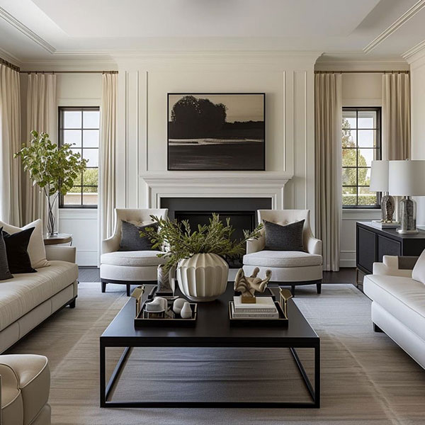 نمونه ای از بازسازی پذیرایی