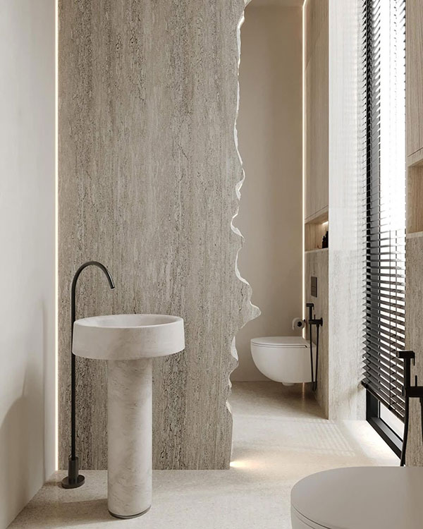 نمونه از بازسازی سرویس بهداشتی