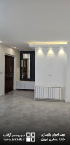 ورودی واحد - بعد از بازسازی خانه نسترن هروی