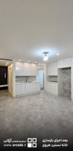 آشپزخانه - بعد از بازسازی خانه نسترن هروی