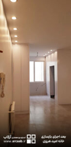 آشپزخانه - بعد از بازسازی خانه امید هروی