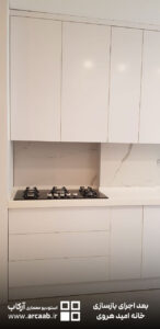 گاز رومیزی آشپزخانه - بعد از بازسازی خانه امید هروی