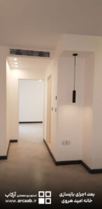 راهرو اتاق ها - بعد از بازسازی خانه امید هروی