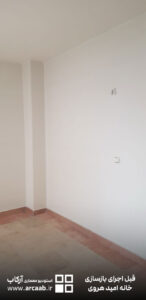 دیوار اتاق - قبل از بازسازی خانه امید هروی