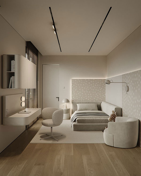 نمونه ای از ایدههای دکوراسیون اتاق کودک