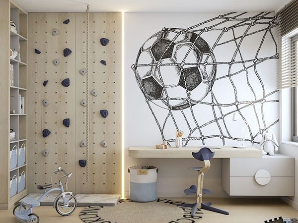 نمونه ای از ایده های شیک و خلاقانه دکوراسیون اتاق کودک