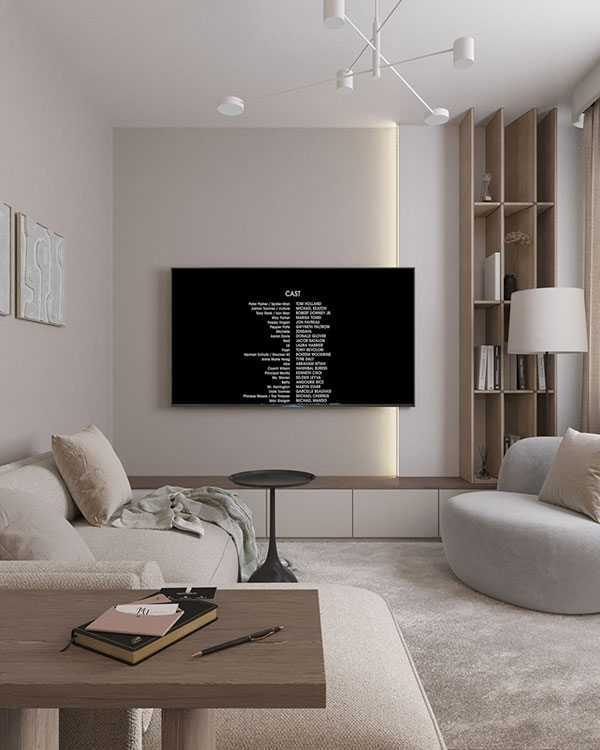 نمونه‌ای از بازسازی مقرون به صرفه تی‌وی روم بدون تخریب