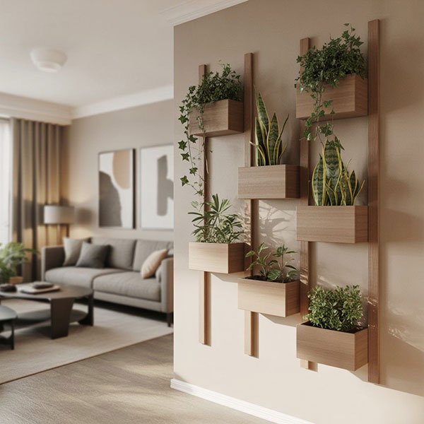 نمونهای از دیوار سبز عمودی