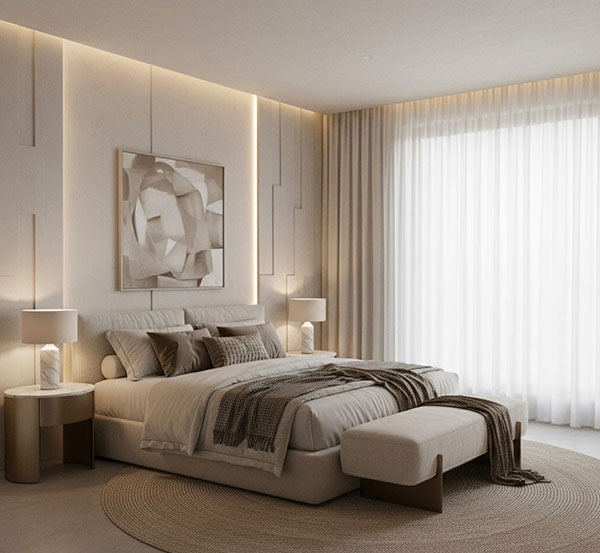 نمونه‌ای از بازسازی اتاق خواب