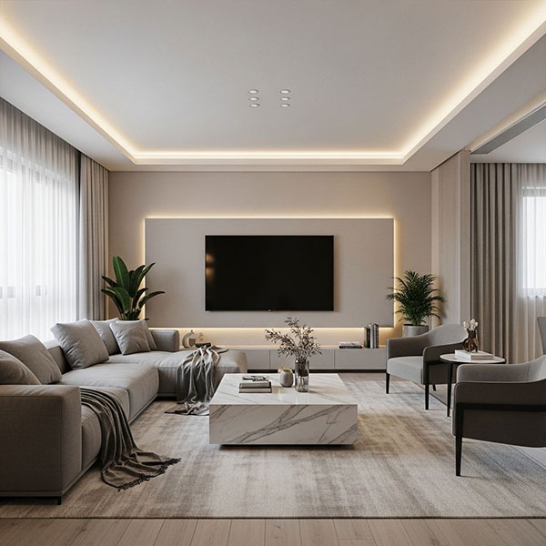 نمونه‌ای از بازسازی تی‌وی روم