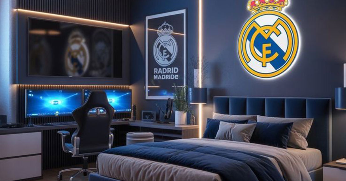 عکس شاخص مقاله طراحی تم ورزشی یا گیمینگ در دکوراسیون اتاق خواب پسرانه