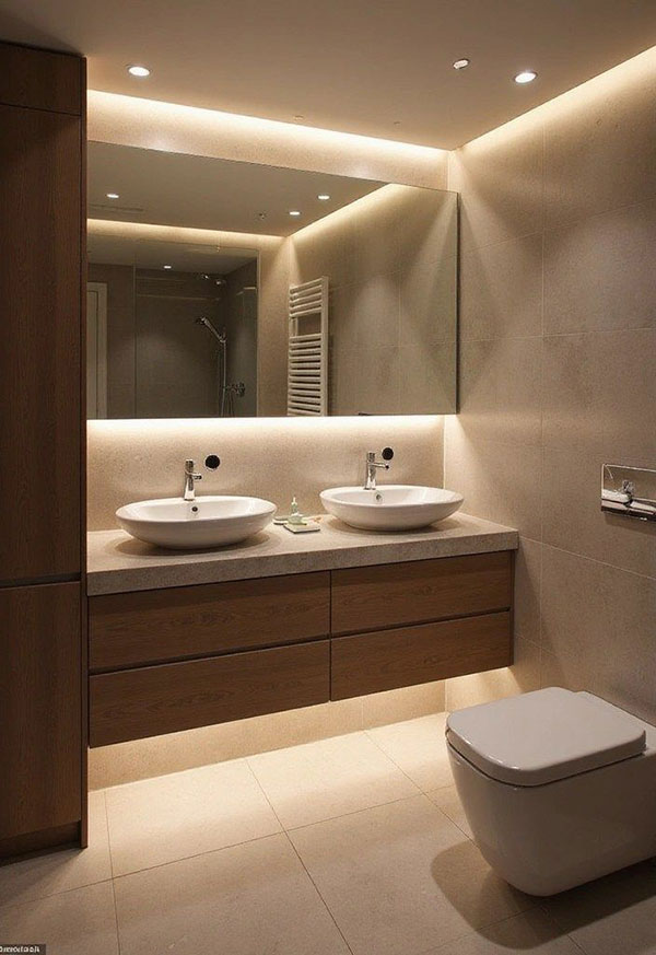 نمونهای از استفاده از نور مخفی در سرویس بهداشتی