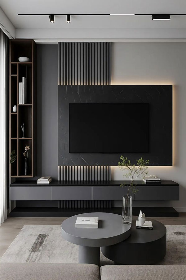 نمونه‌ای از استفاده ترمووال و نورپردازی با هالوژن